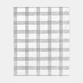 Rustik geometrisk, modern, minimalistisk yta fleecefilt