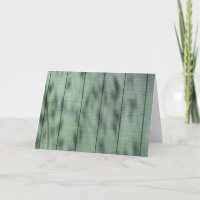 Rustik Grönt Wood Wall med fixerade skuggor/ljus