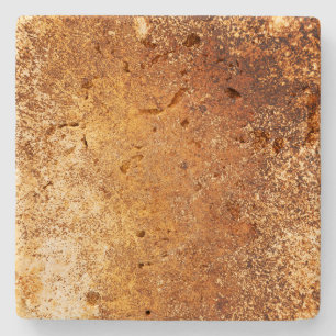 Rustik gul gul gul gul grungig koppar stenunderlägg