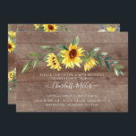 Rustik Gult Solrossolrosblomma Födelsedagsfest Inbjudningar<br><div class="desc">Vackra gulter för solblommor,  blommigt bukett,  inklusive solblommor,  daisy,  larkspur,  bär och grönsaksprodukter. Besök vår butik för att se hela vår samling av solrossolrosor</div>