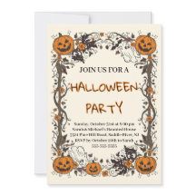 Rustik Halloweenfest med Pumpa & Spöke