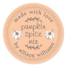 Rustik hemmagjord pumpa kryddmix Apelsin