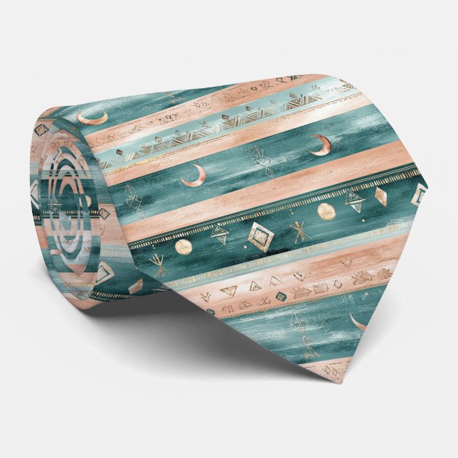 Rustik himmelsstrip Moon Sun Earthy (9) Slips (Rullad)