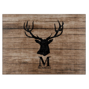 Rustik Hjort elk buck monogram anpassningsbar Styc