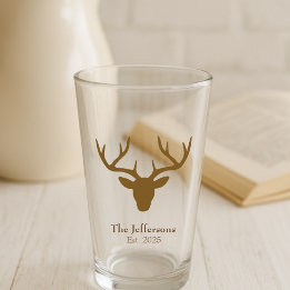 Rustik hjort glaskopp