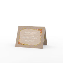 Rustik Höst löv Linen Canvas TACK