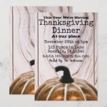 Rustik höstlig höstpumpa tackgivningsmiddag