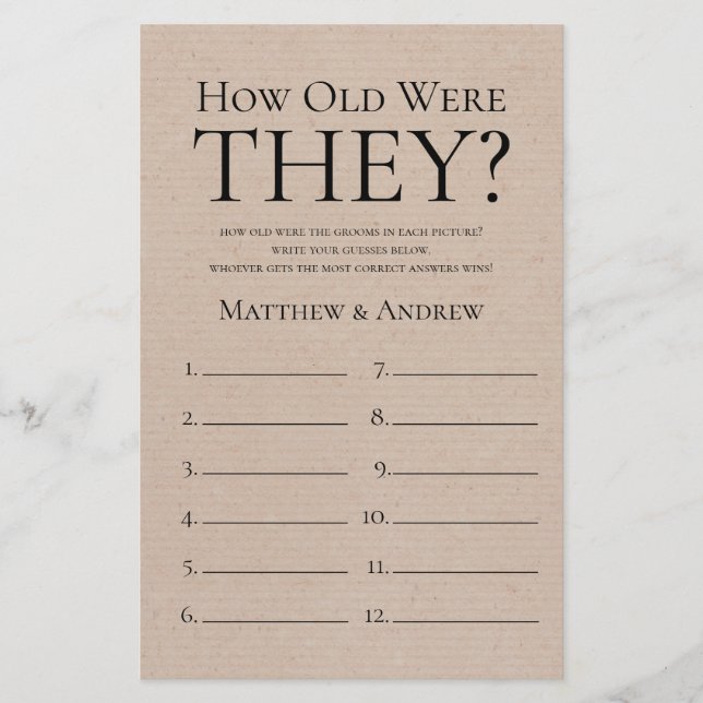 Rustik hur gammal de var i HBTTQ (Framsida)