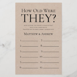 Rustik hur gammal de var i HBTTQ