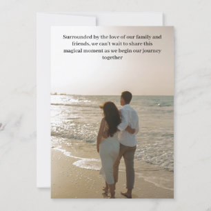 Rustik inomhus bröllop Save the Date-kort Inbjudningar