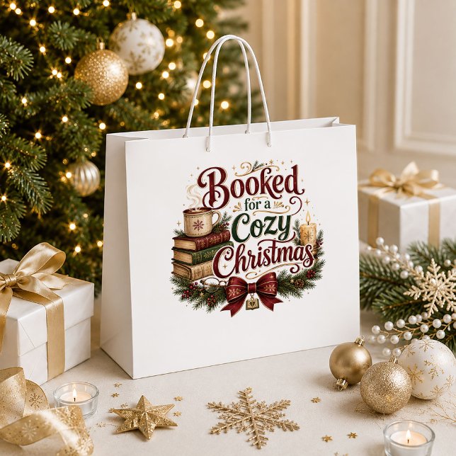 Rustik jul glänsande presentpåse design (Rustic Christmas Sparkly Holiday Gift Bag Design

)