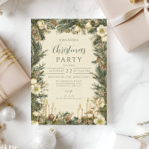 Rustik jul med tallkottsljus