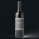 Rustik jul Potluck Chalkboard String Ljus Vinflaska Etikett<br><div class="desc">Rustic jul Potluck Chalkboard String Ljus. En färgstark och glatt design för inbjudan din vän att fira säsongen! Använda Anpassa verktyg om du vill lägga till information,  gör ändringar. Om du vill ha matchande artiklar går du till min jultursamling.</div>