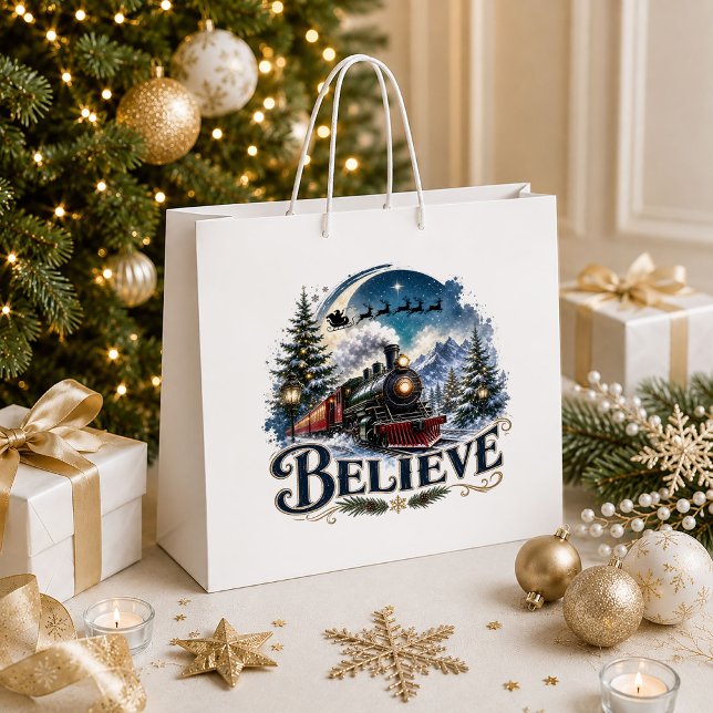 Rustik jul vintage presentpåse design (Rustic Christmas Vintage Holiday Gift Bag Design

)