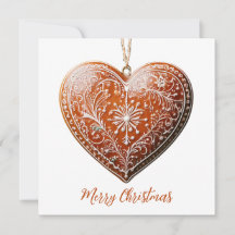 Rustik julfärscookie dekorerad traditionell