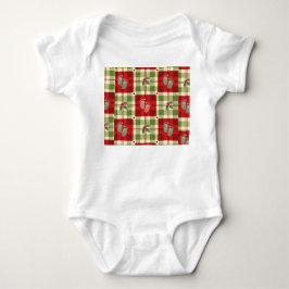 Rustik julrutig babykläder – Farmhouse T Shirt