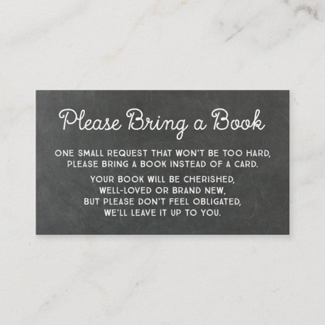 Rustik kalkylpanel för begärandekort för babyvisni tilläggskort (Framsida)