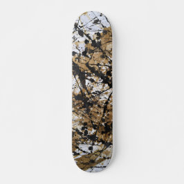 Rustik kamouflage skärmbräda i skogsmönster mini skateboard bräda 18,5 cm