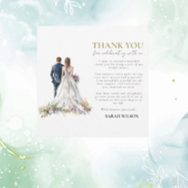 Rustik Klassisk Boho Blommig Tacksamhet