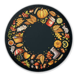 Rustik kolonial dekorfack/kabinettknappar knopp