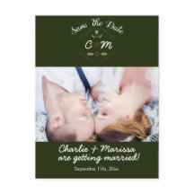 Rustik Krans Skog Spara Datum Foto Postkort