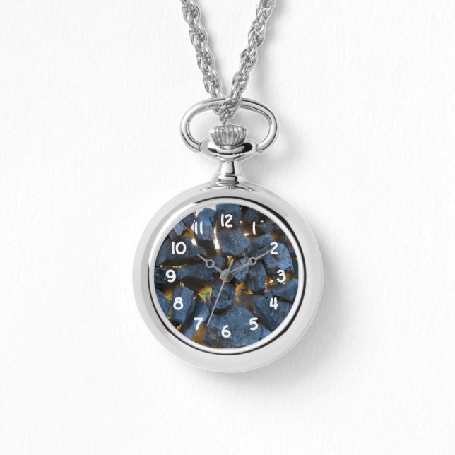 Rustik kroatisk stenväggfotografi armbandsur (Framsida)