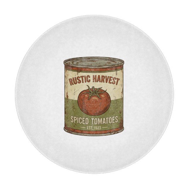 Rustik Kryddad Tomatburk i Vintage-stil (Framsidan)