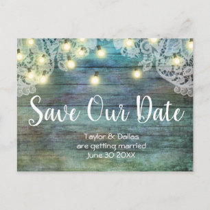 Rustik Landsbygd   Vintage Trä   Brun Vykort