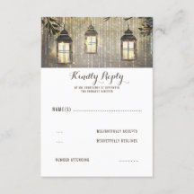 Rustik Lanternas Landsbyggsbröllop OSA