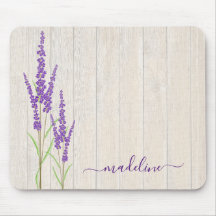 Rustik lavender Botaniskt| Personlig Mousepad