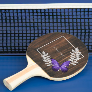Rustik Lila Butterfly Ping Pong Paddle Pingisracket