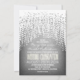 Rustik ljus-bröllopsinbjudningar inbjudningar