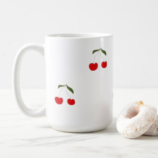 Rustik Modern Körsbärsmönster Vattenflaska Kaffemugg