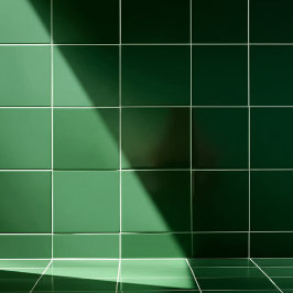 Rustik mörkgrön vägg | Minimal fyrkant Kakelplatta