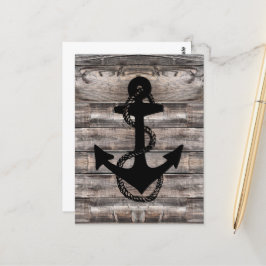 Rustik nautisk + ANCHOR ROPE | Vykort