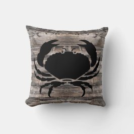 Rustik nautiska CRAB | Kudde