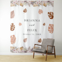 Rustik Neutral Boho Bröllop
