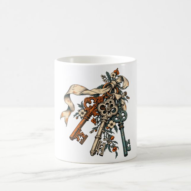 Rustik nyckel bukett mugg (Center)