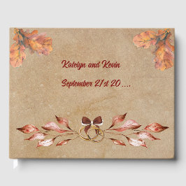 Rustik och Mysigt höstgäst i Bröllop Bok