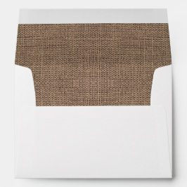 Rustik Old Burlap Struktur Bröllop