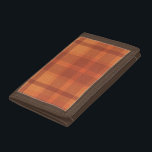 Rustik Orange Hösthöstfälle Tartan<br><div class="desc">Rustik Orange Hösthöstfälle Tartan</div>