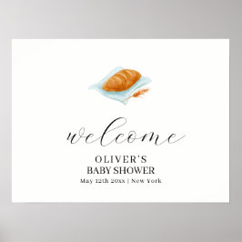 Rustik över att backa i ugnen över babyskor poster