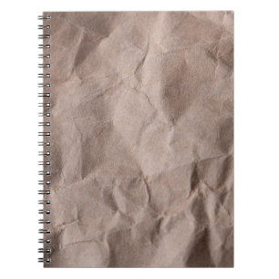 Rustik Papper i rumpen: Vintage Struktur Anteckningsbok