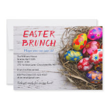 Rustik påskbrunch Målade ägg | Högtider