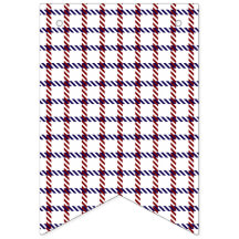 Rustik patriotisk röd, vit och blå Gingham