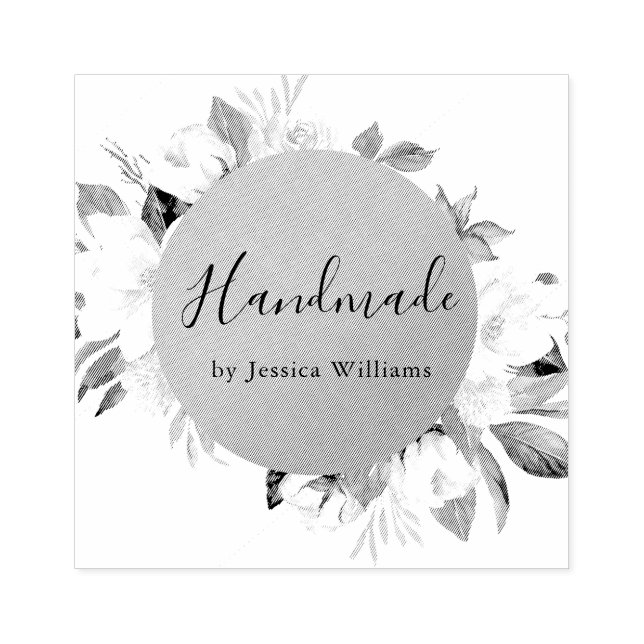 Rustik Personlig tillverkad av Rubber Frimärke Stämpel (Tryck)