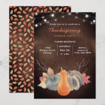 Rustik Pumpkin String Ljus Foliage Thanksgiving