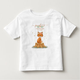 Rustik Räv Baby Shower T Shirt