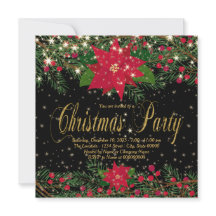 Rustik röd julstjärna julfest