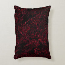 Rustik röd svamp på mörkens röda bakgrund